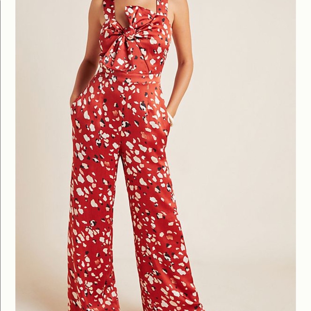 Romy Tie-Front Jumpsuit